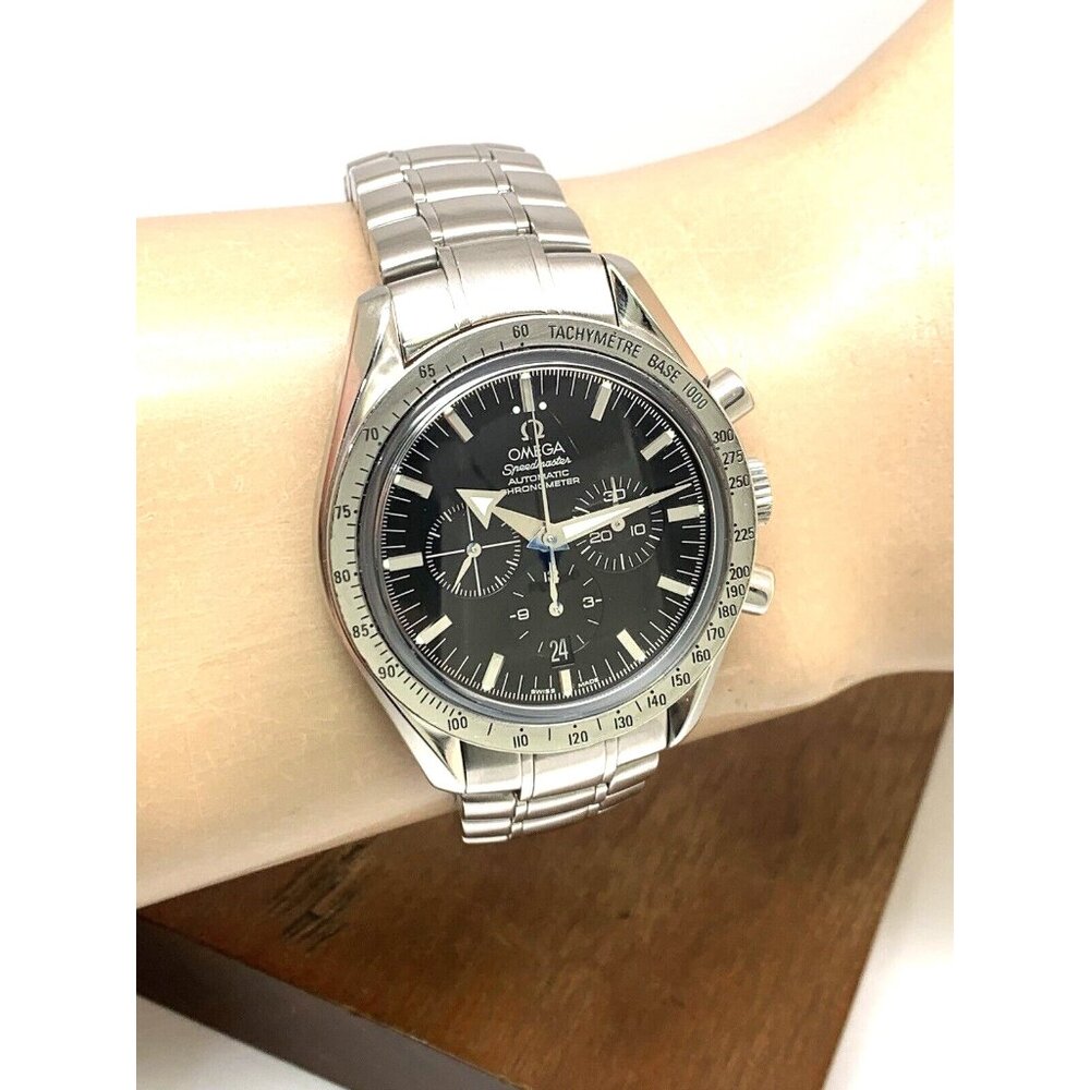 Omega Speedmaster Broad Arrow Men's Watch Swiss Automatic Chronograph 42mm - Picture 8 of 13